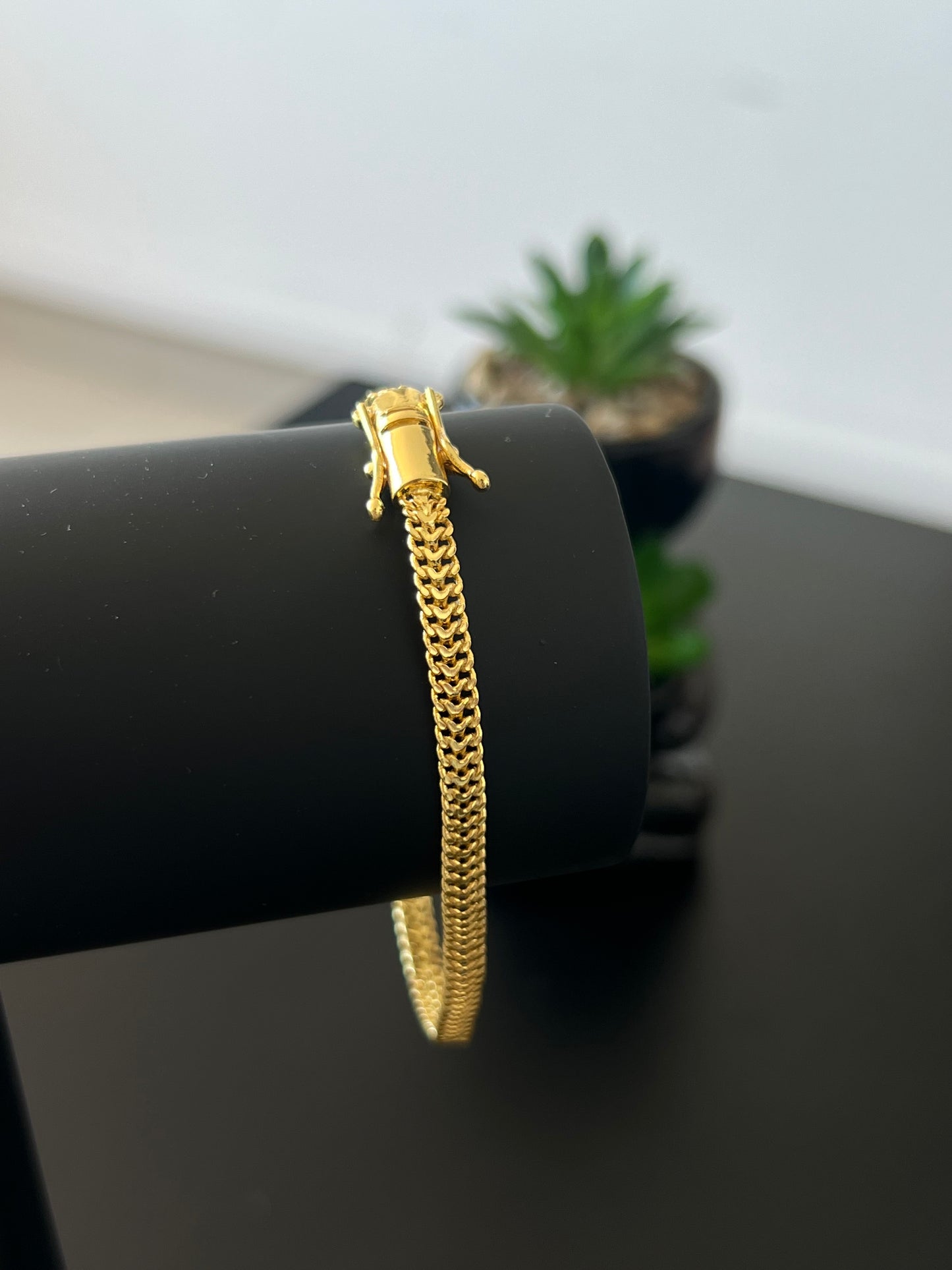 Pulseira Union 5mm (Banhado a ouro 18k)