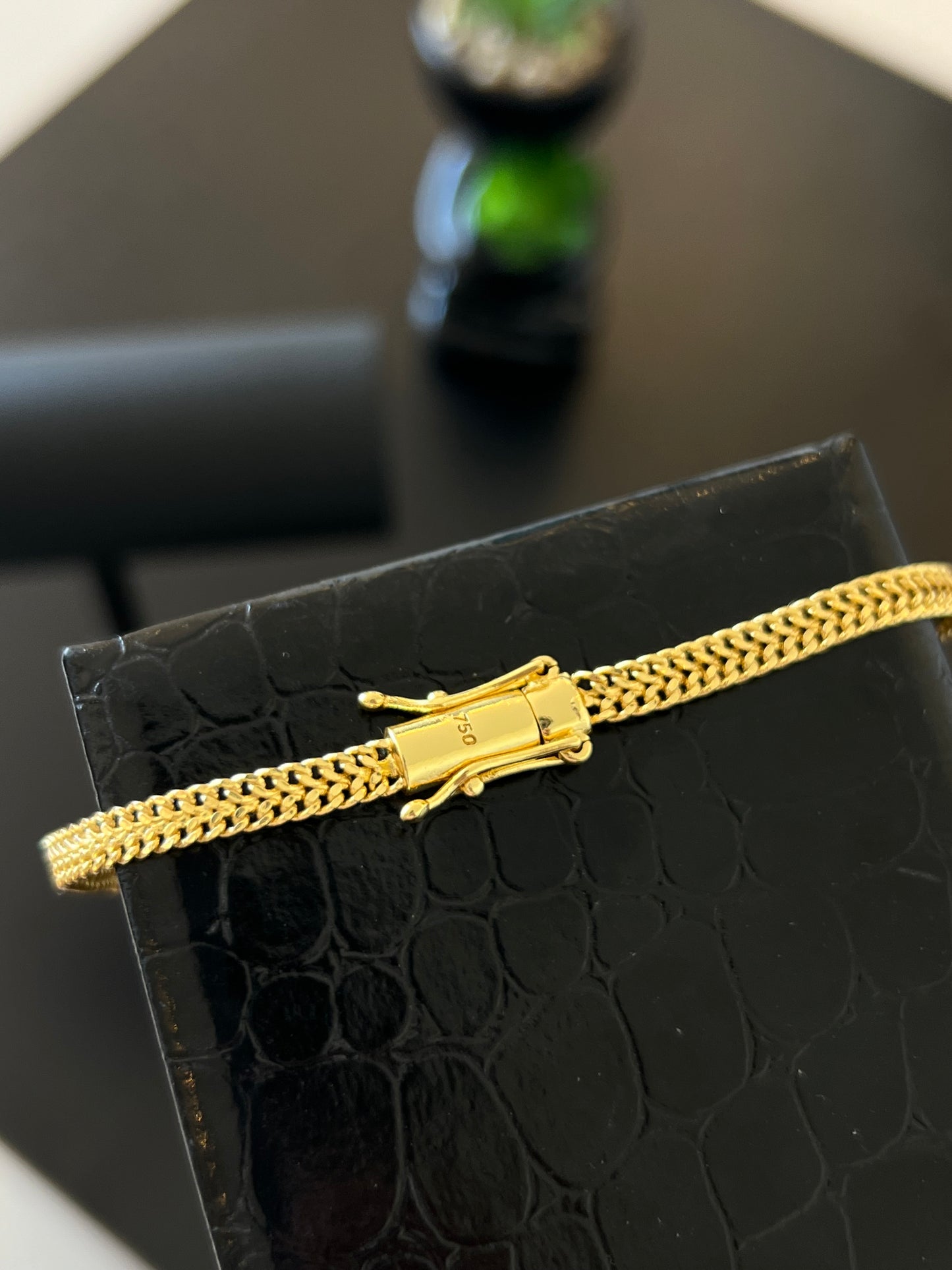 Pulseira Union 5mm (Banhado a ouro 18k)