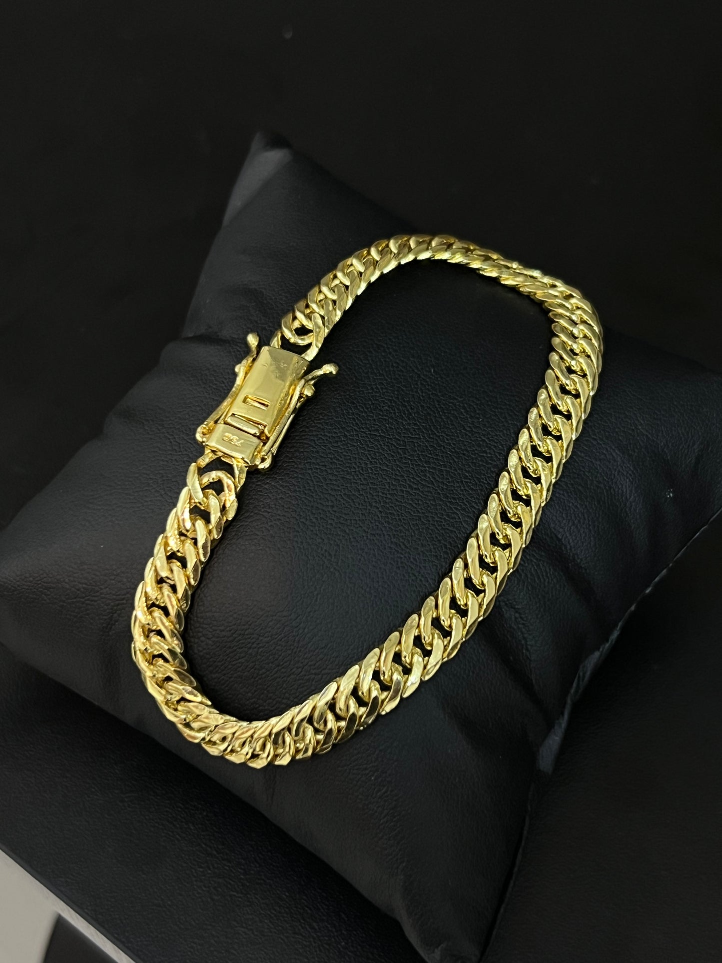 Pulseira Grumet Duplo 7mm (Banhado a ouro 18k)