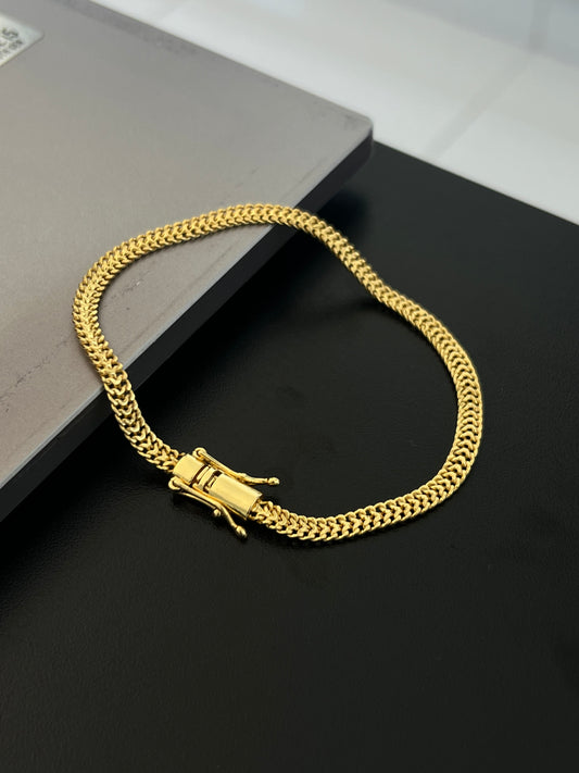 Pulseira Union 5mm (Banhado a ouro 18k)