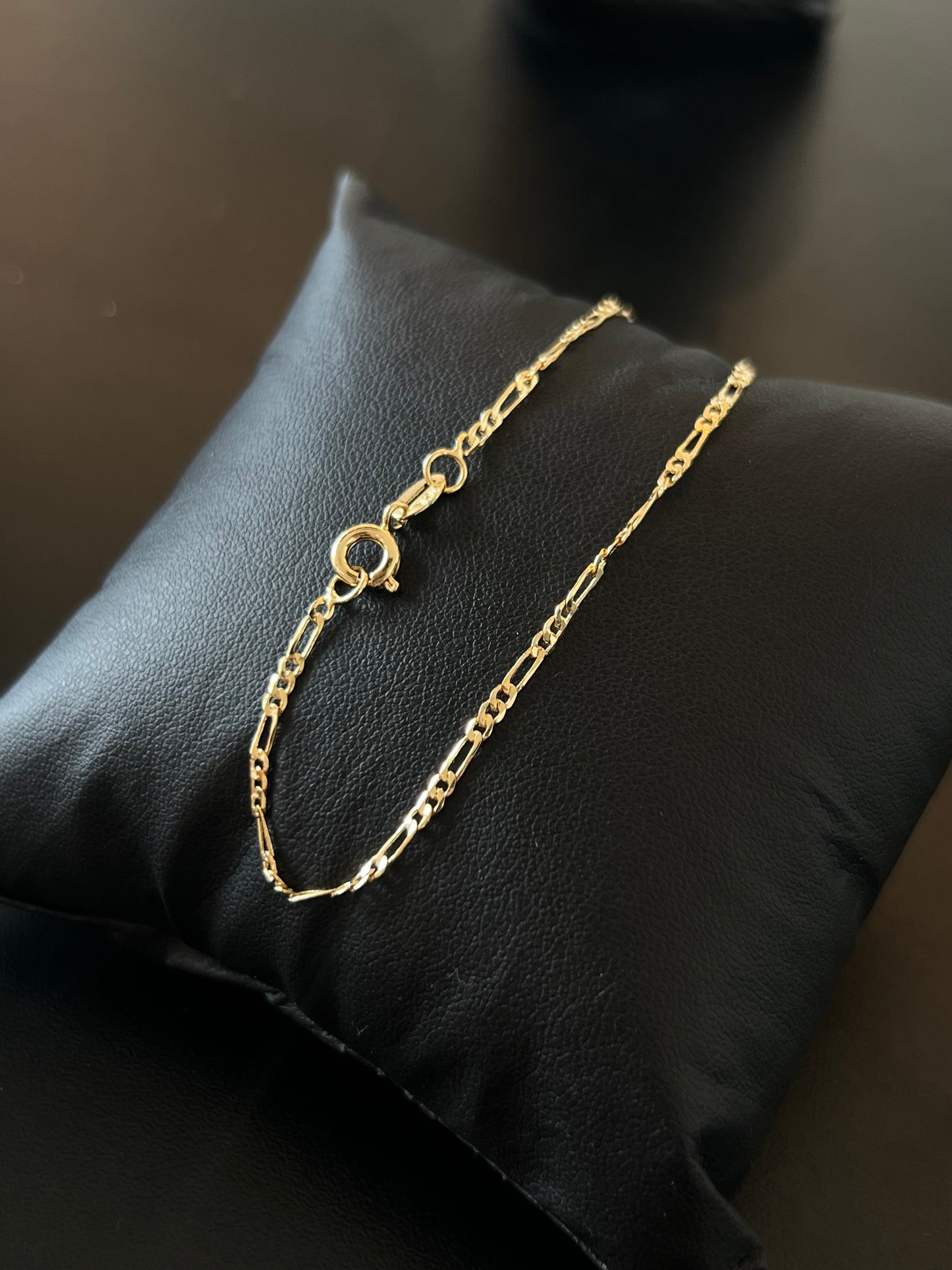 Pulseira Elo 3 por 1 2mm (Banhado a ouro 18k)