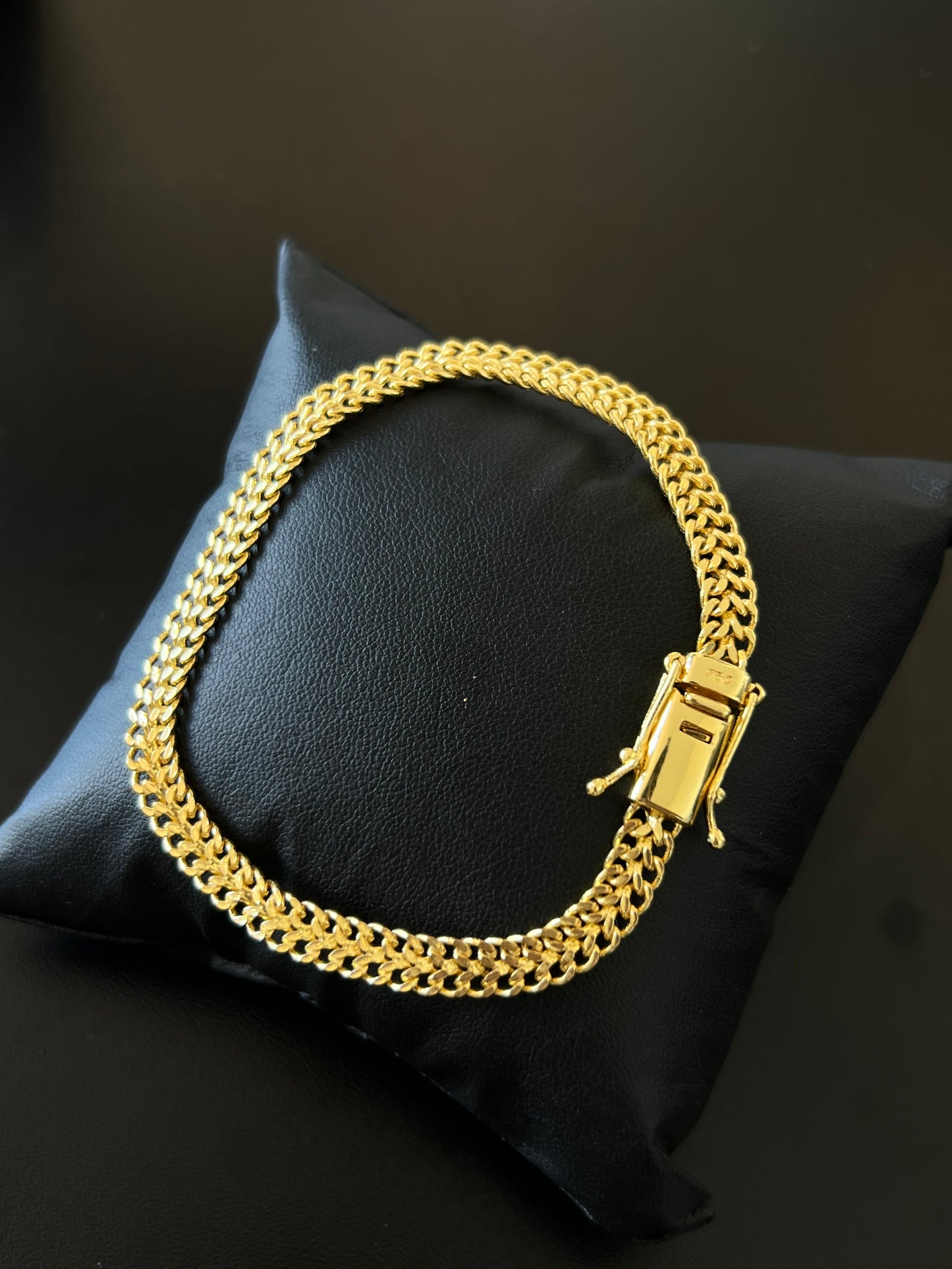 Pulseira Union 6.5mm (Banhado a ouro 18k)